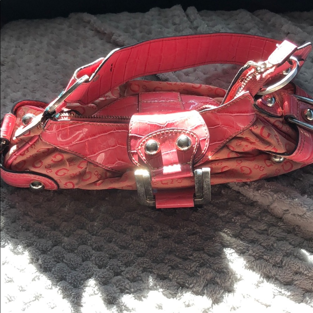 Pink small guess purse